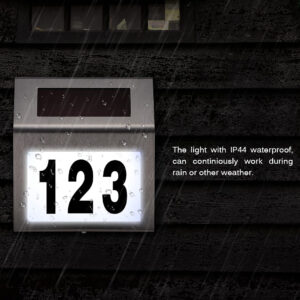 Solar Address Light