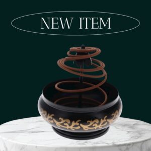 Metal Coil Incense Burner Holder